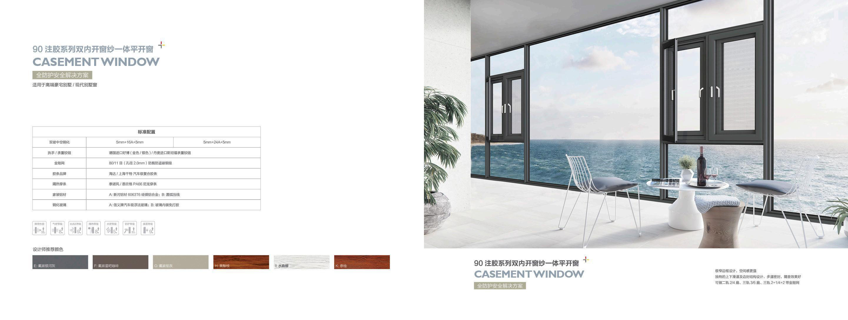 Architectural window and door system presentation