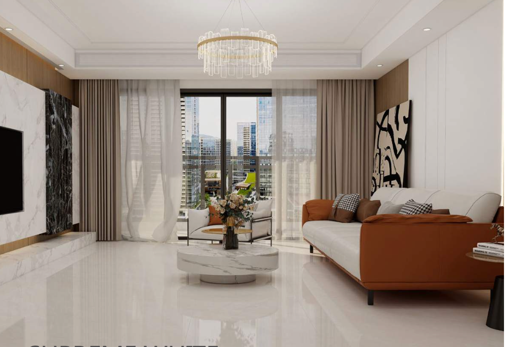 Supreme White Porcelain Tile