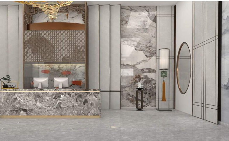 Full Body Marble Glazed Tile